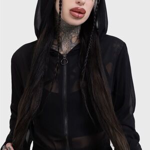 Killstar Mesh Hoodie